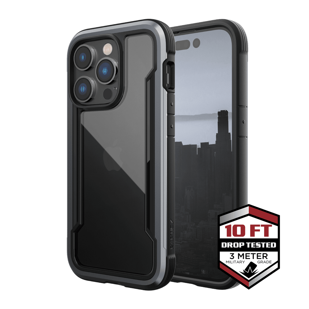 Raptic Shield Case Cover for Apple iPhone 14 Pro Black