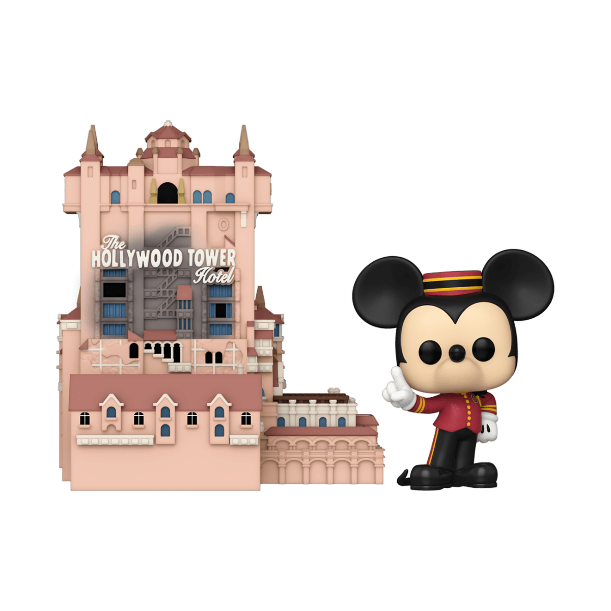 Funko POP! POP Town: Walt Disney World 50th - Tower of Terror w/ Mickey