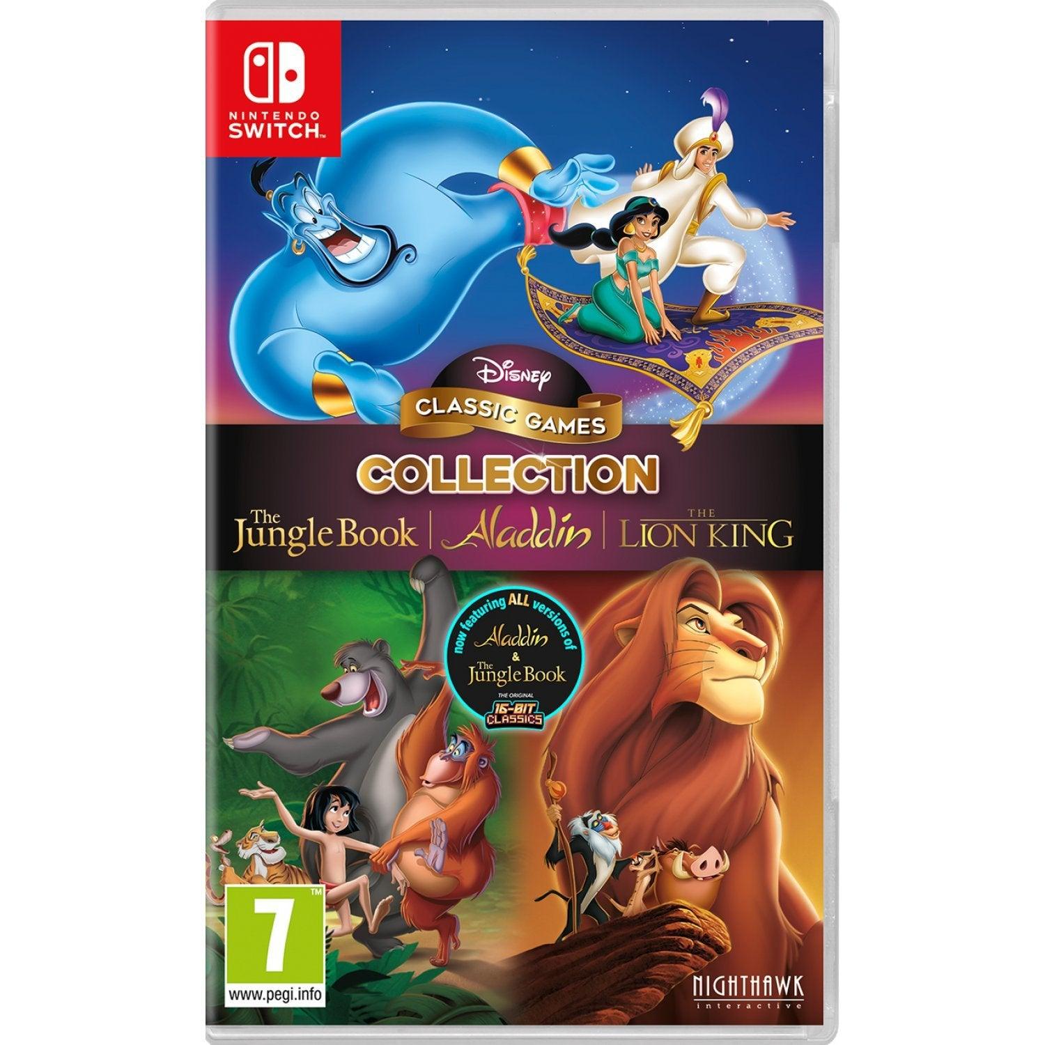 Disney Classic Games Collection: Aladdin, The Lion King, and The Jungle Book (Nintendo Switch)