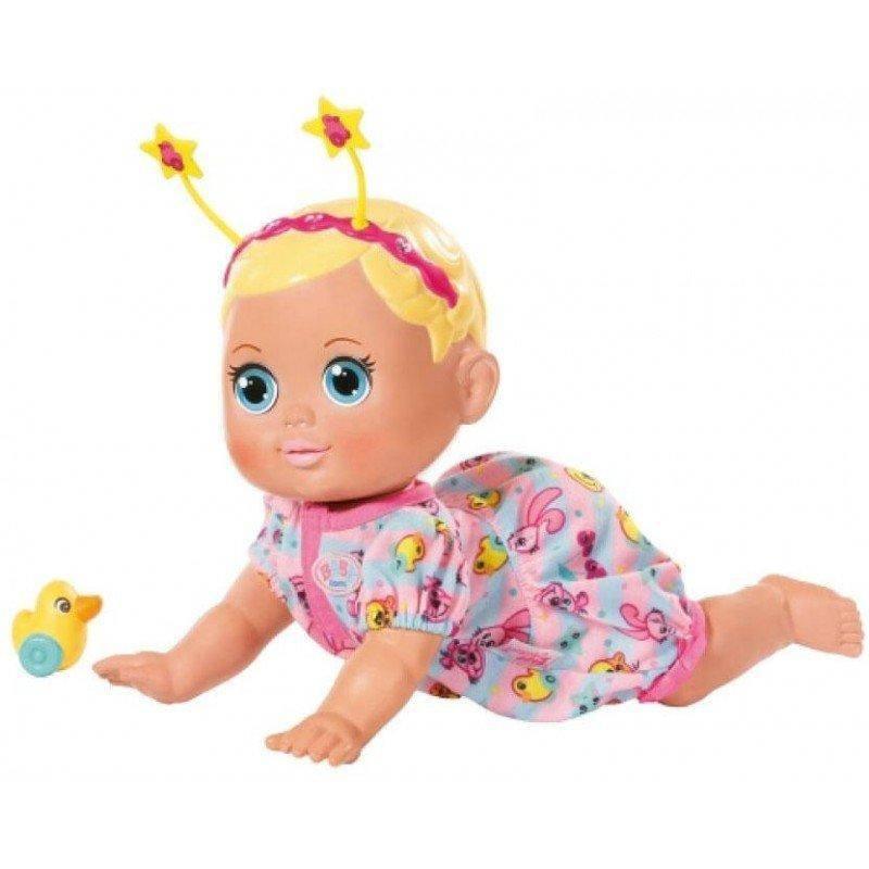 Zapf Creation Baby Born Funny Faces Crawling Interactive Doll 36 Cm - Gadget Station