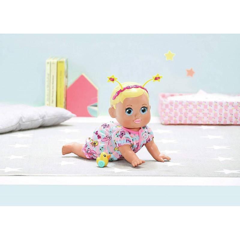 Zapf Creation Baby Born Funny Faces Crawling Interactive Doll 36 Cm - Gadget Station