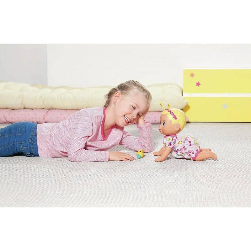 Zapf Creation Baby Born Funny Faces Crawling Interactive Doll 36 Cm - Gadget Station