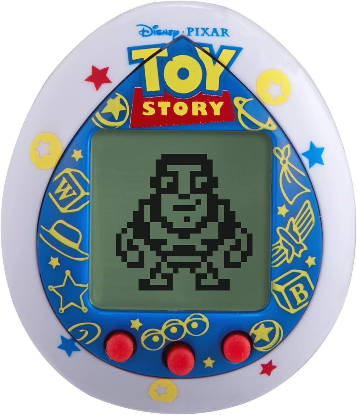 TAMAGOTCHI Nano Toy Story Friends Buzz Lightyear Version Virtual Pet with Mini-Games, Animated Clips, Extra Modes & Key Chain