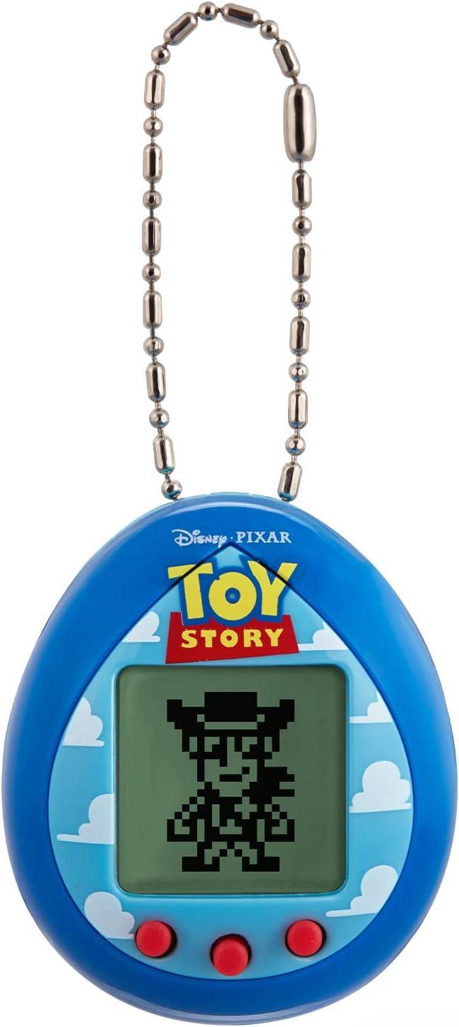 TAMAGOTCHI Nano Toy Story Clouds Woody Version Virtual Pet with Mini-Games, Animated Clips, Extra Modes & Key Chain