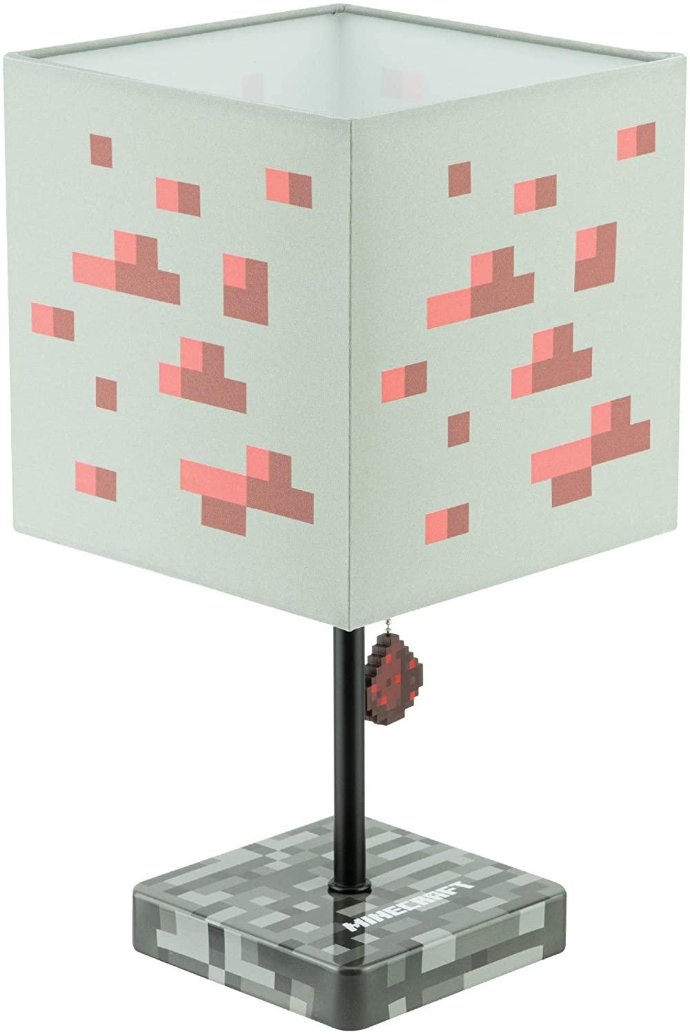 Minecraft Redstone Lamp with LED Light and Standard UK Wall Plug [Energy Class A+]