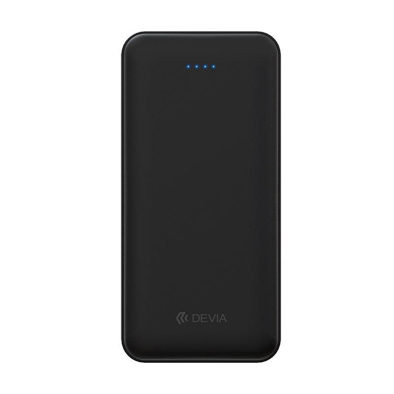 Devia 20,000mAh Kintone Dual Port LED Indicator Powerbank Black