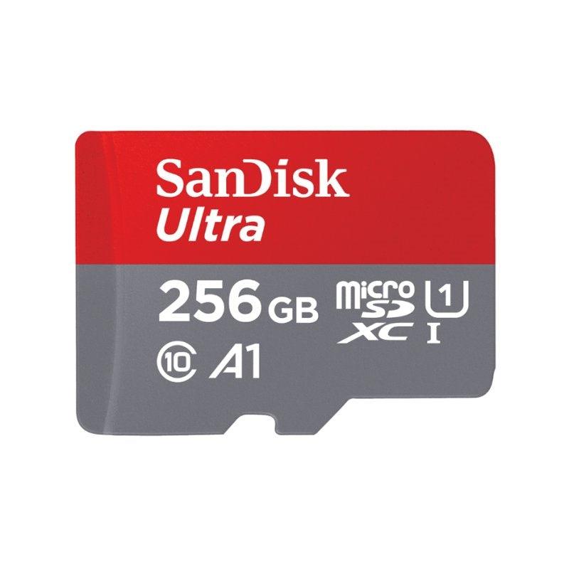 SanDisk Ultra 256GB Micro SDXC Memory Card 100MB s Class 10 with adapter for Samsung, Android, Nintendo Switch