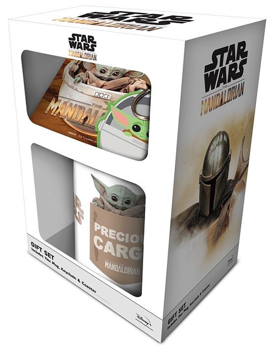 Star Wars The Mandalorian (The Child) Mug, Coaster and Keychain Gift Set