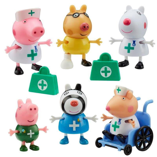 Peppa Pig Doctors & Nurse Figure Pack