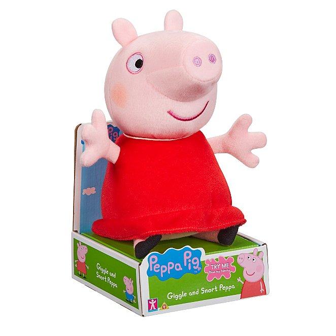 Peppa Pig Giggle & Snort Soft Toy