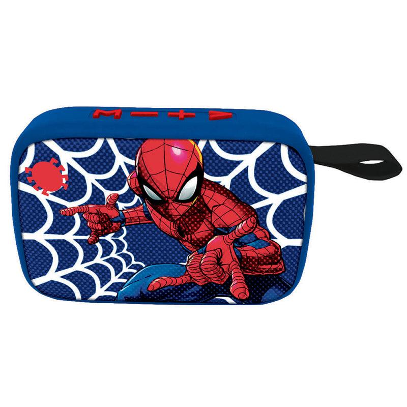 Lexibook - Marvel Spider-Man - Bluetooth Portable Speaker, wireless, FM Radio, USB, TF card, rechargeable battery, Blue/Red