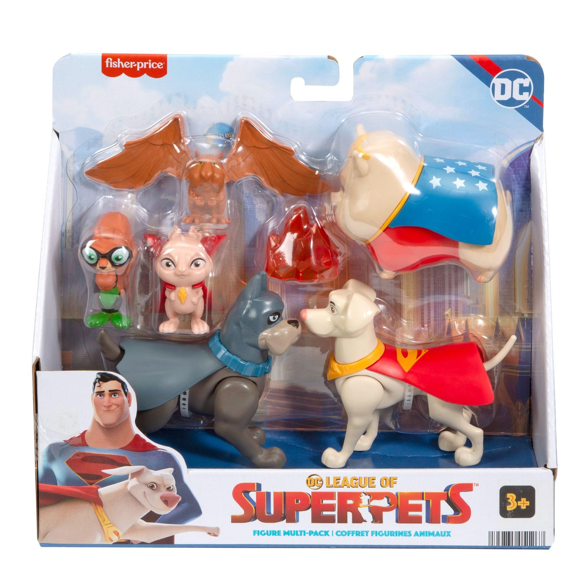 DC League of Super Pets Figure Multipack