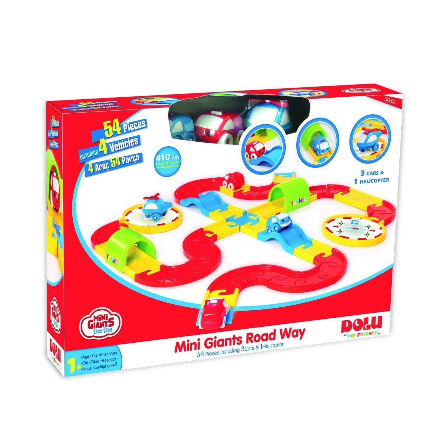 Dolu 54 Pieces Mini Giant Road way