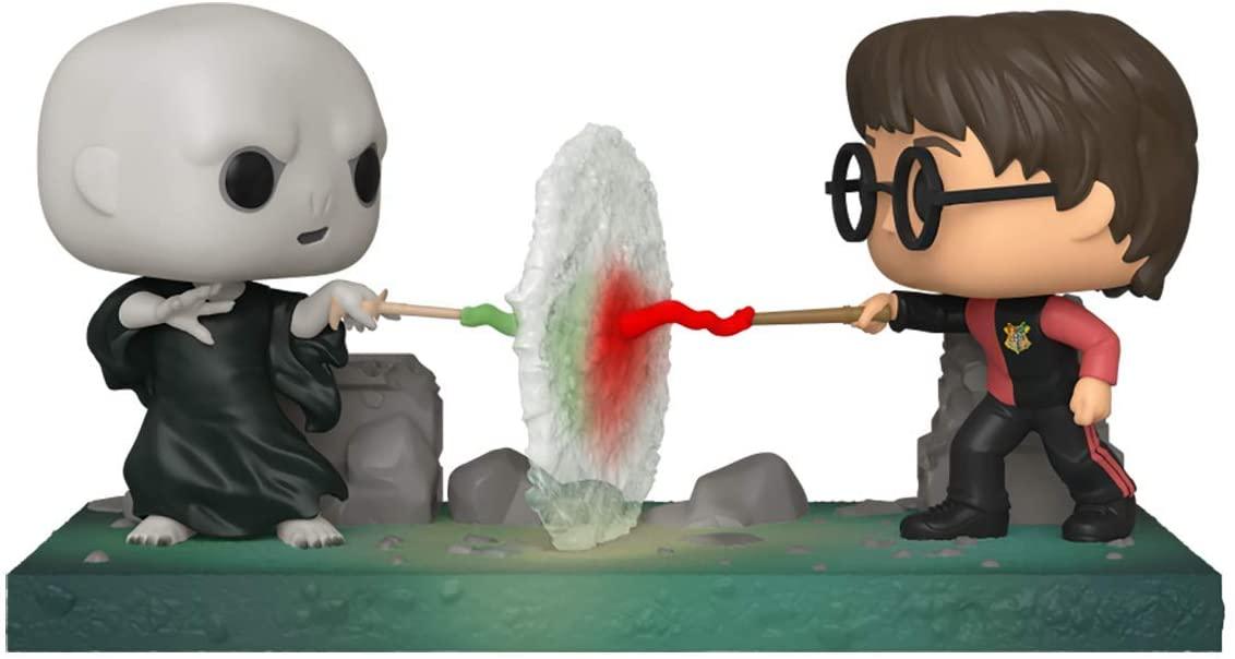 Funko POP Moment Potter-Harry VS Voldemort Collectible Toy, Multicolour