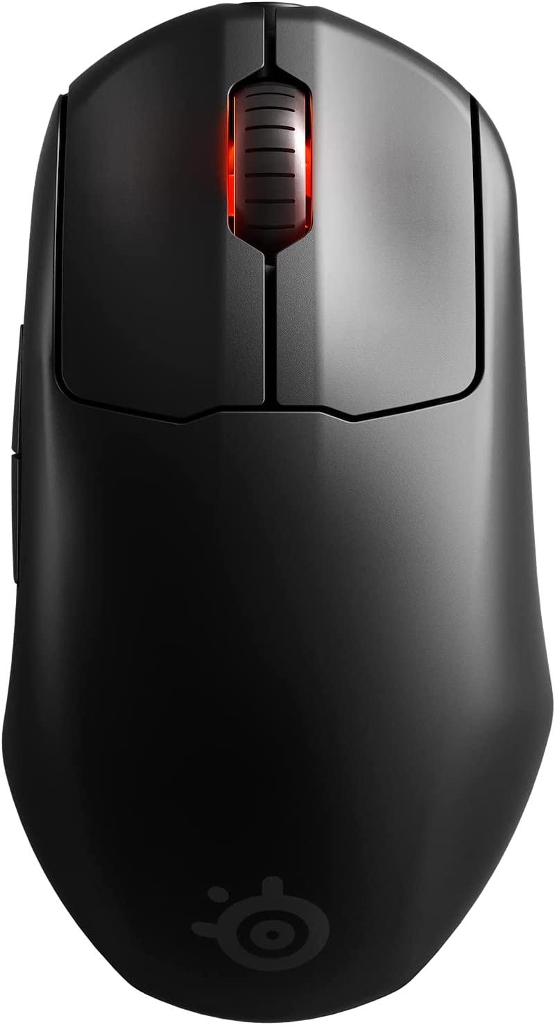 SteelSeries Prime Wireless - FPS Gaming Mouse - 100 Hour Battery - USB-C - 18,000 CPI TrueMove Air Optical Sensor - 5 Programmable Buttons