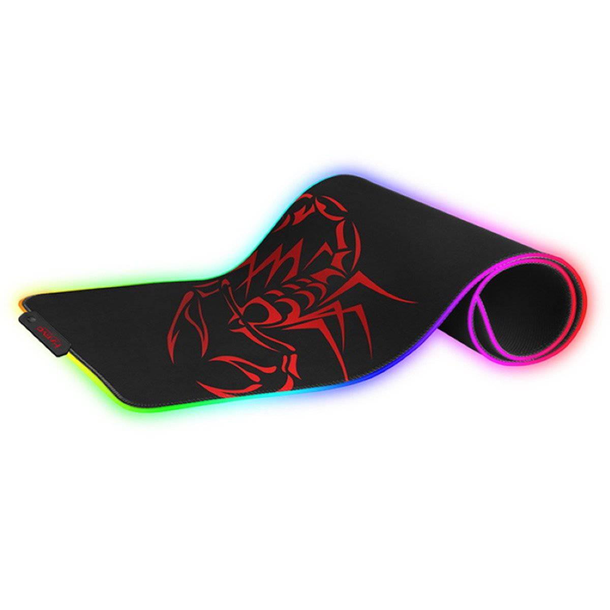 Marvo Scorpion MG10 RGB LED XL Gaming Mouse Mat Pad Surface - Gadget Station