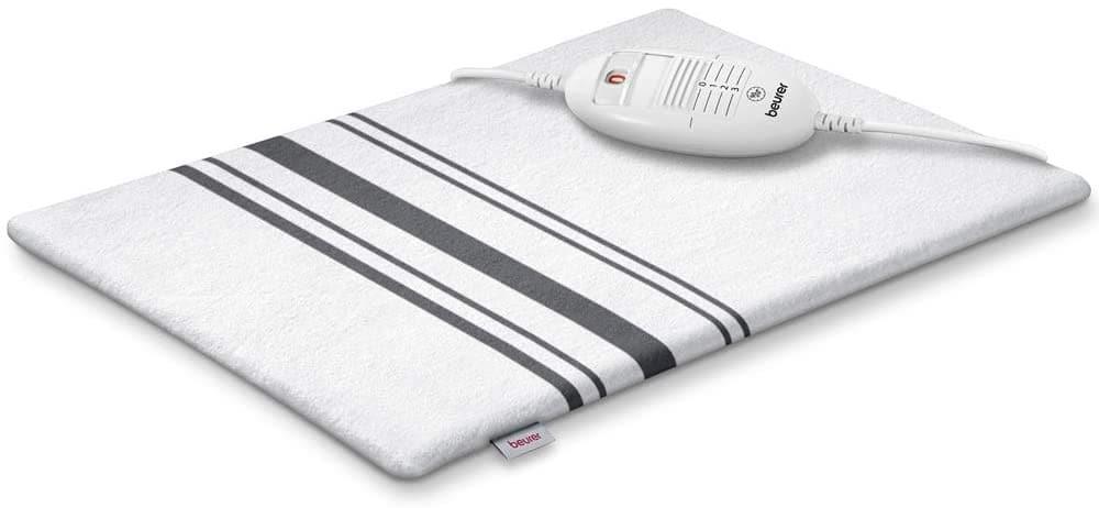 Beurer HK25UK Heat Pad | Electric Heat pad for Pain Relief and Relaxation | 3 electronically Regulated Temperature Settings | Machine-Washable Cotton Cover | Automatic Switch-Off