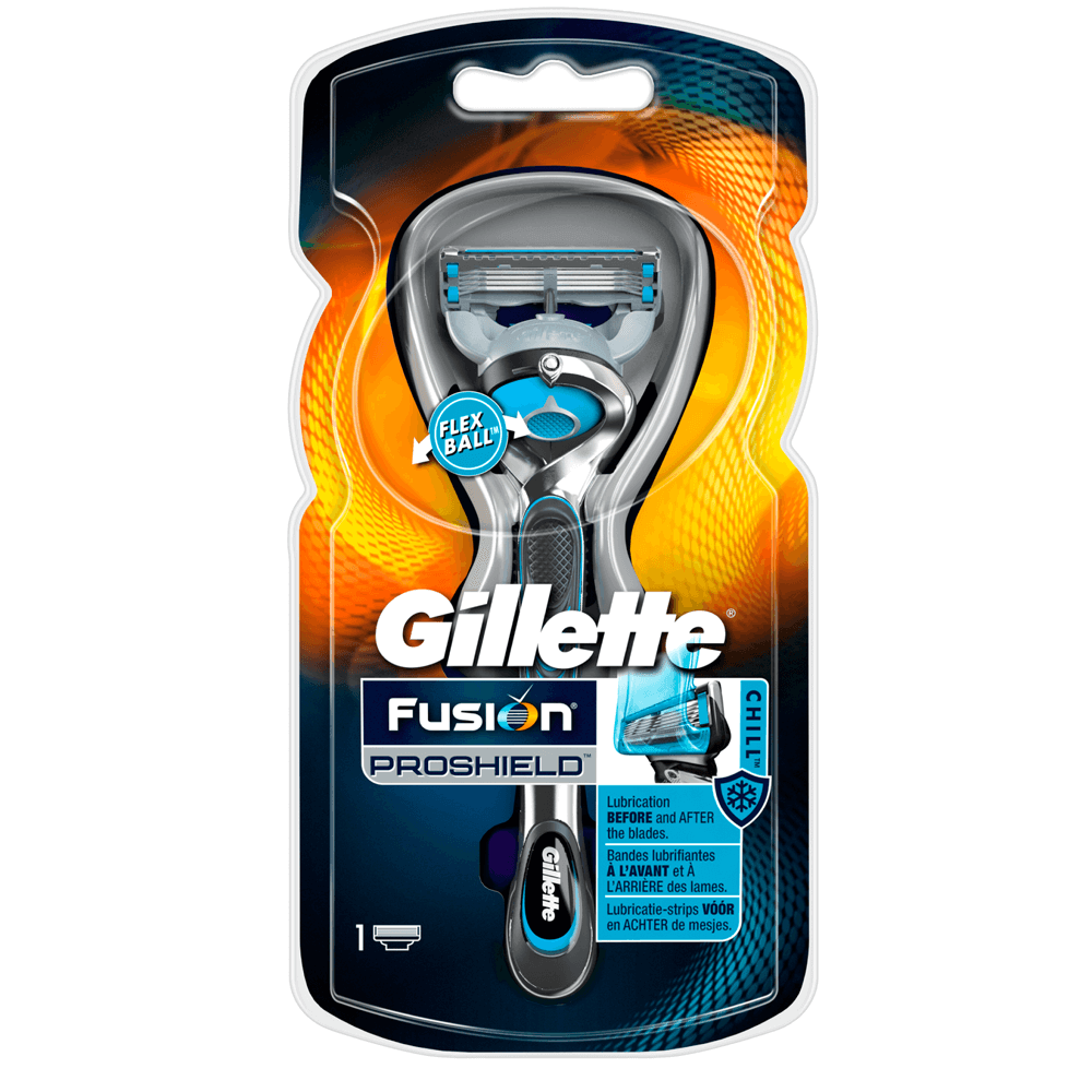 Gillette Fusion ProShield Chill Flexball Men's Razor