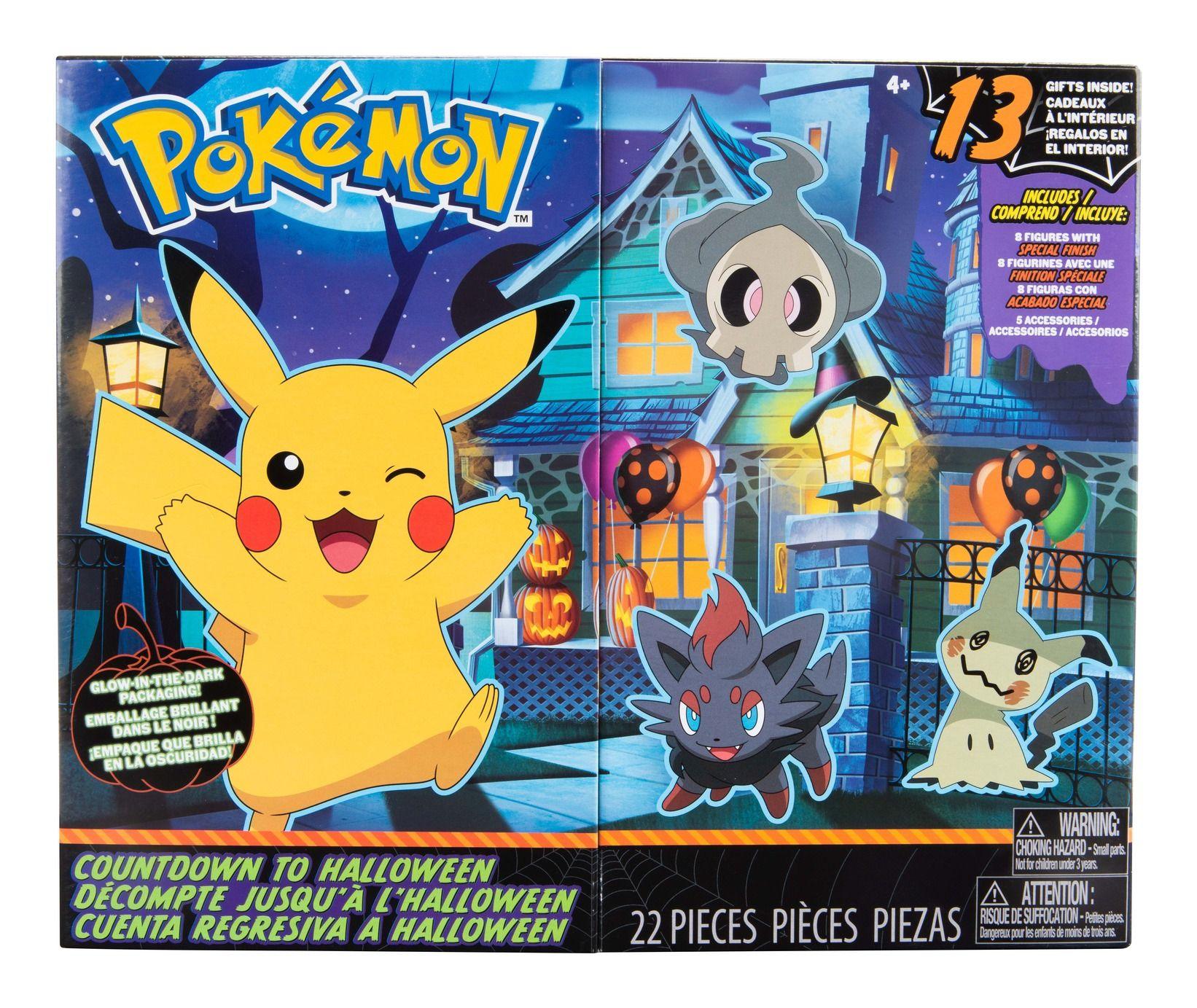 Pokemon Halloween Countdown Calendar