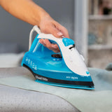 Russell Hobbs My Iron Steam Iron, Ceramic Soleplate, 260 ml Water Tank, Self-Clean Function and Two Metre Power Cable, 1800 W, Blue and White