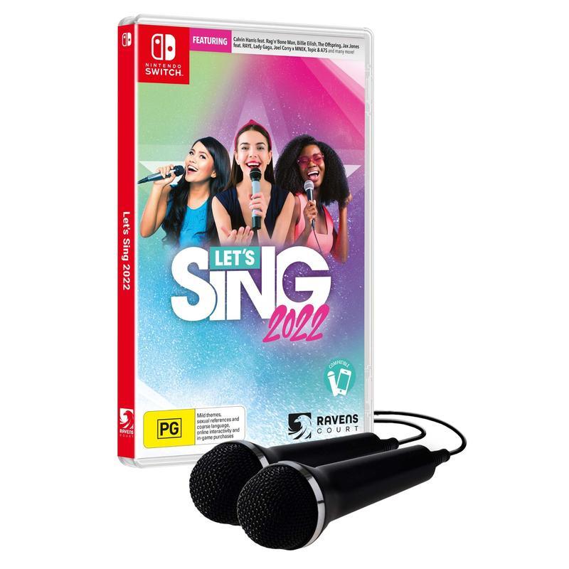 Let's Sing 2022 - Double Mic Bundle (Nintendo Switch)