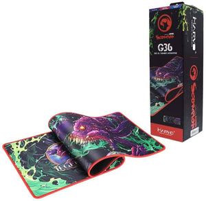 Marvo Scorpion G36 Scorpion Logo XL Gaming Mouse Pad Mat Surface - Gadget Station