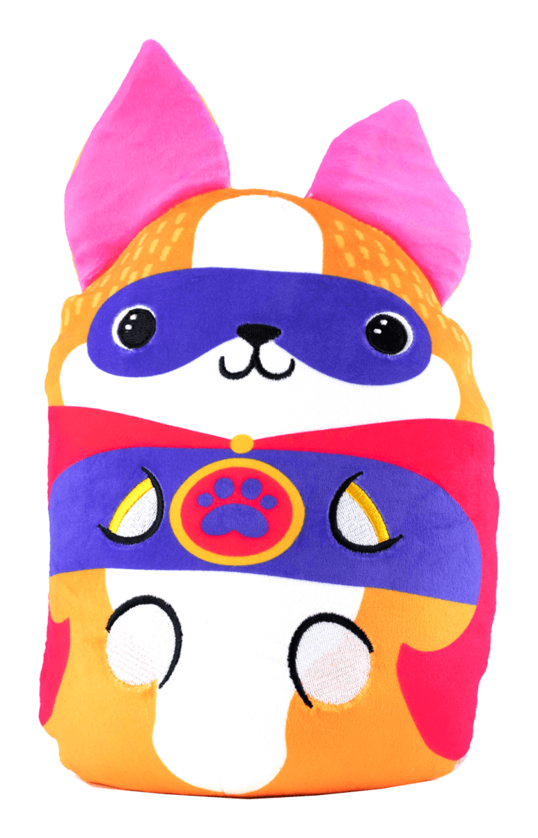 Dogs Vs Squirls 8" Jumbo Nigel