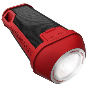Monster SuperStar Firecracker Bluetooth Portable Speaker - Red - Gadget Station