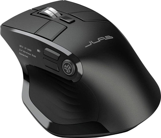 JLab - Epic Full-Size Wireless Bluetooth Optical Mouse - Black