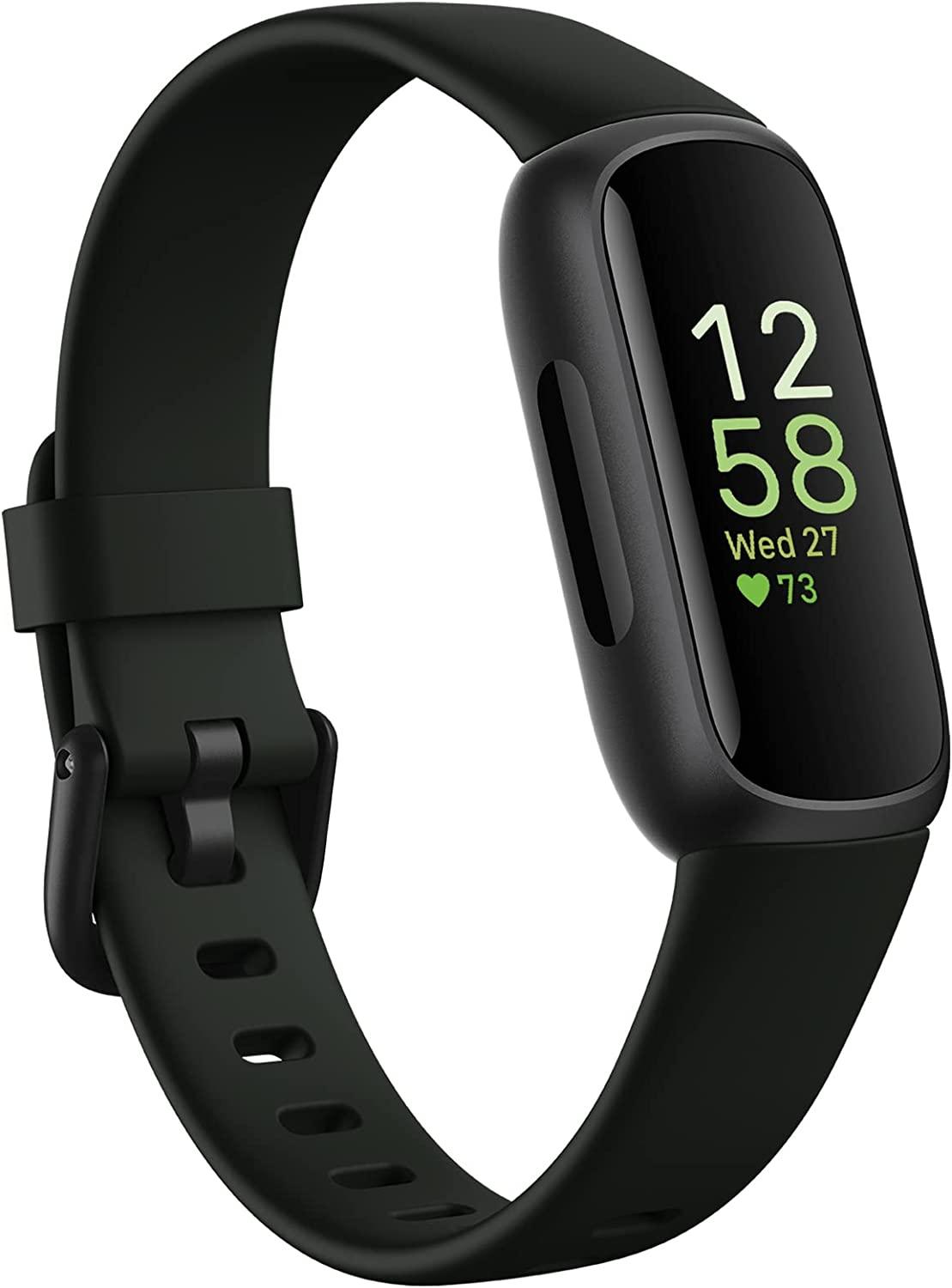 Fitbit Inspire 3 Activity Tracker Black/Midnight Zen with up to 10 days battery life and Daily Readiness Score