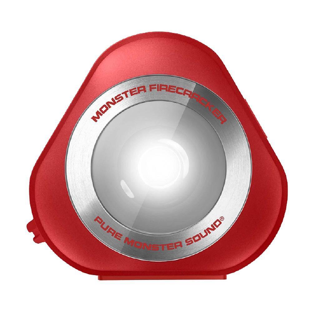 Monster SuperStar Firecracker Bluetooth Portable Speaker - Red - Gadget Station