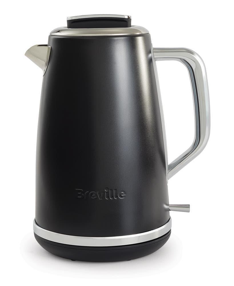 Breville Lustra Electric Kettle 3kW 3000w Fast Boil Candy Black