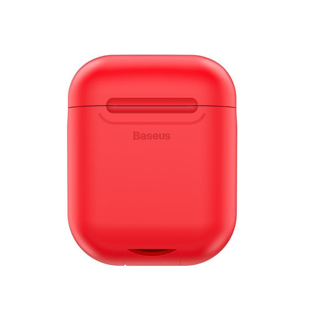Baseus Wireless Charging case for Apple Airpods 1st and 2nd Gen - Red