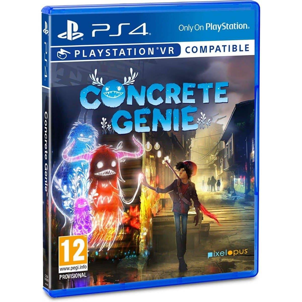 Concrete Genie PS4 Game (PSVR Compatible) (PS4) - Gadget Station