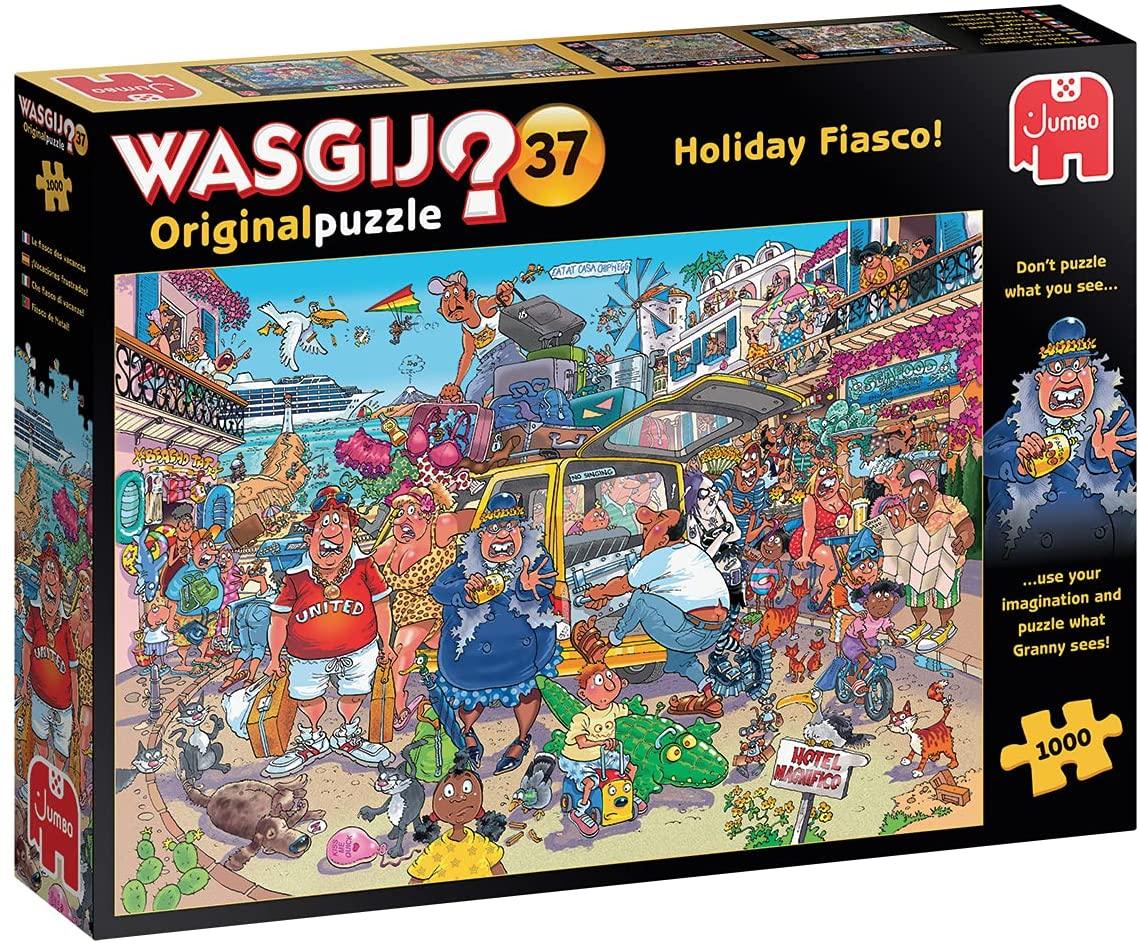 Wasgij Jigsaw Puzzle Original 37 - Holiday Fiasco! Jigsaw Puzzle (1000 Pieces)