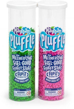 PlayFoam Pluffle Twin Pack (Pink-Green) - Gadget Station