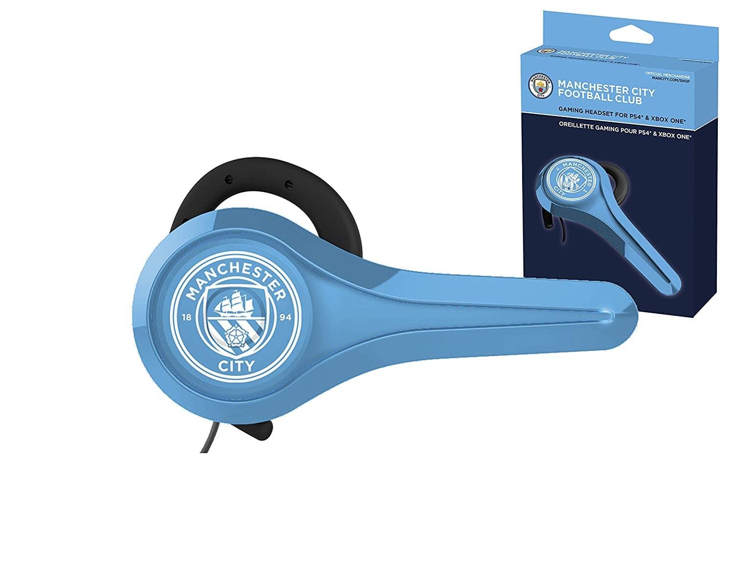 Subsonic - Gaming Headset - Official Licensed MCFC Manchester City (PS4)