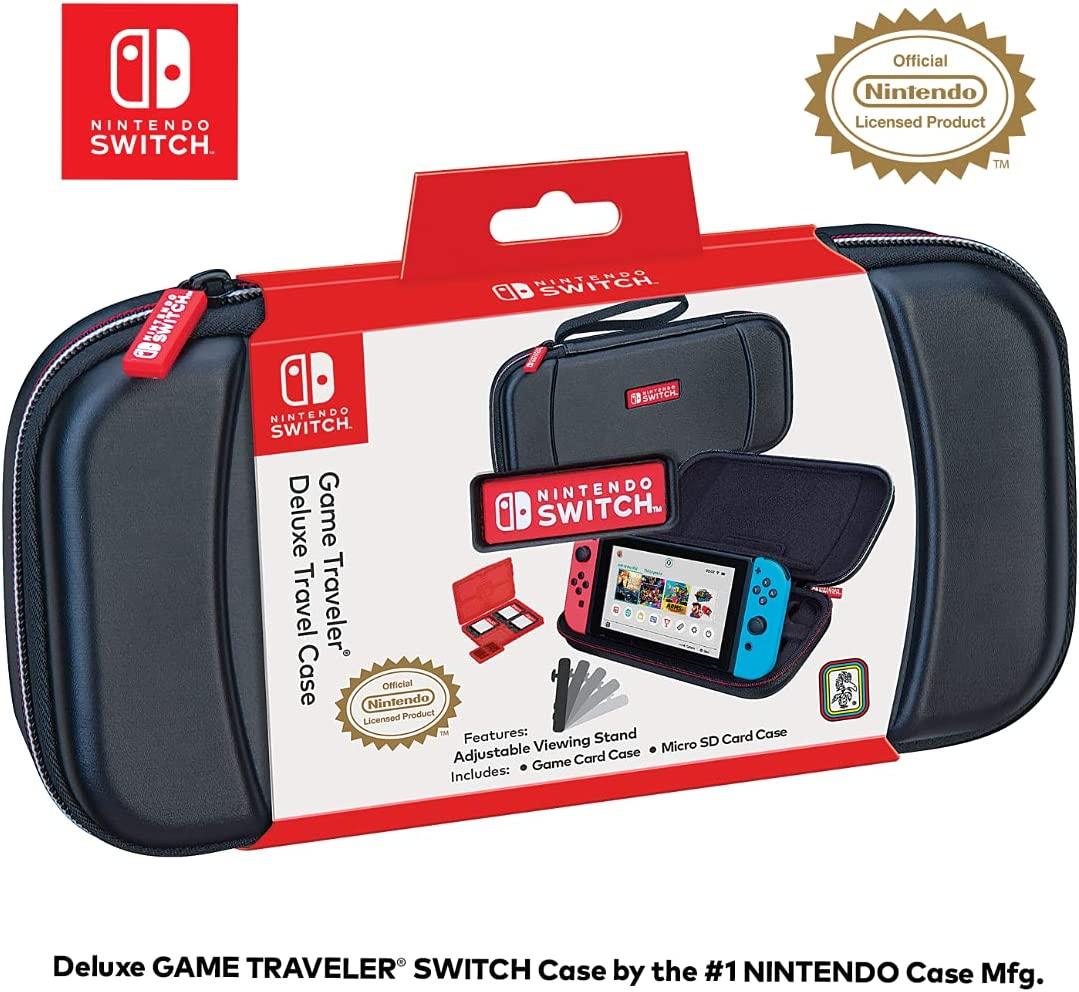 Nintendo Switch Game Traveler Deluxe Travel Case Black