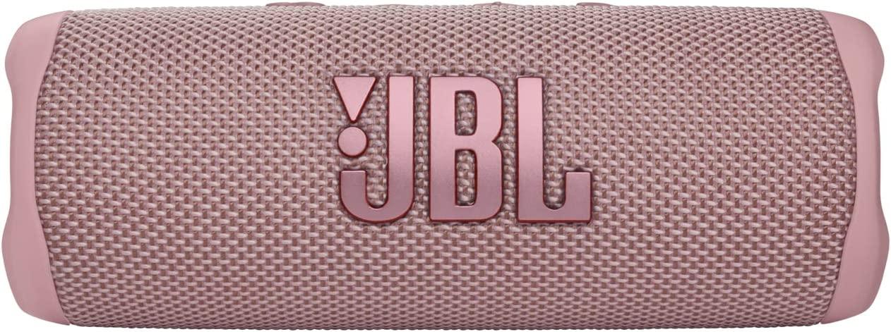 JBL Flip 6 - Portable Bluetooth Speaker, powerful sound and deep bass, IPX7 waterproof, 12 hours of playtime, JBL PartyBoost for multiple speaker pairing, speaker for home, outdoor and travel (Pink)