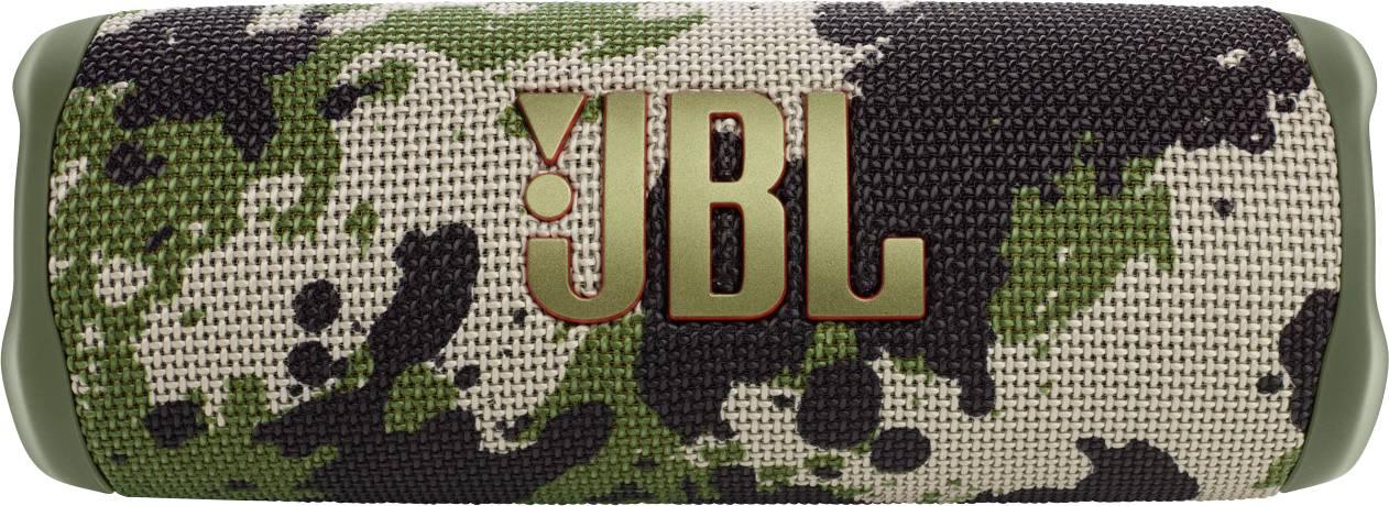 JBL Flip 6 - Portable Bluetooth Speaker, powerful sound and deep bass, IPX7 waterproof, 12 hours of playtime, JBL PartyBoost for multiple speaker pairing, speaker for home, outdoor and travel (Camouflage Green)