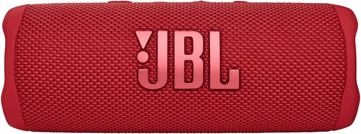 JBL Flip 6 - Portable Bluetooth Speaker, powerful sound and deep bass, IPX7 waterproof, 12 hours of playtime, JBL PartyBoost for multiple speaker pairing, speaker for home, outdoor and travel (RED)