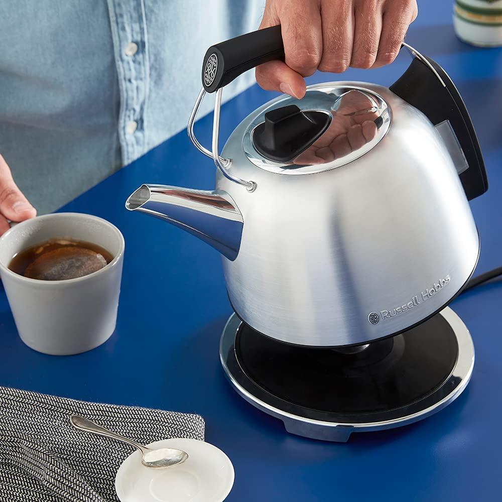 Russell Hobbs K65 Anniversary Electric Kettle, Metal, 3000 W, 1.2 lite Gadget Station