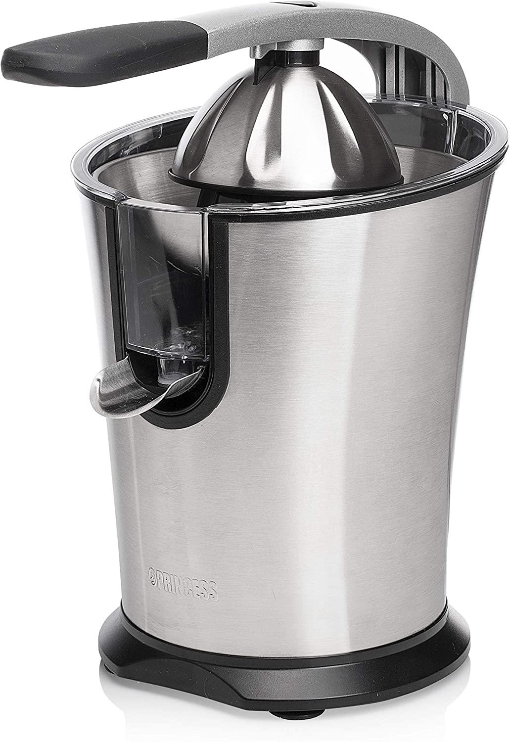 Princess Master, 160 W Professional Juicer, Stainless Steel, Aluminium, Silver