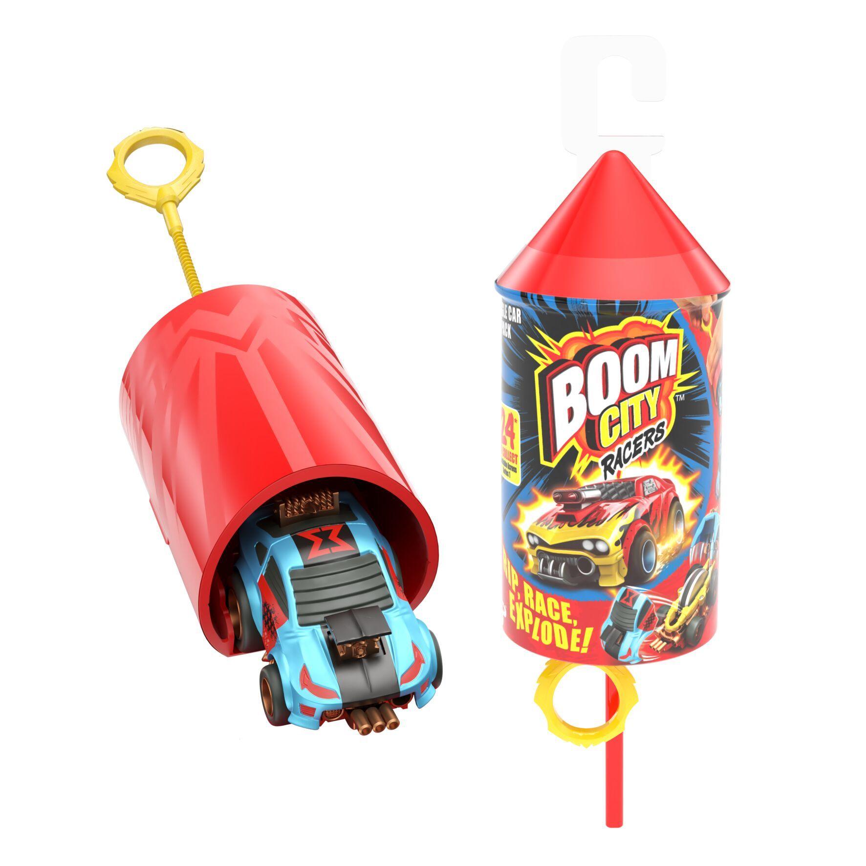 Boom City Racers Single Pack, Random Delivery