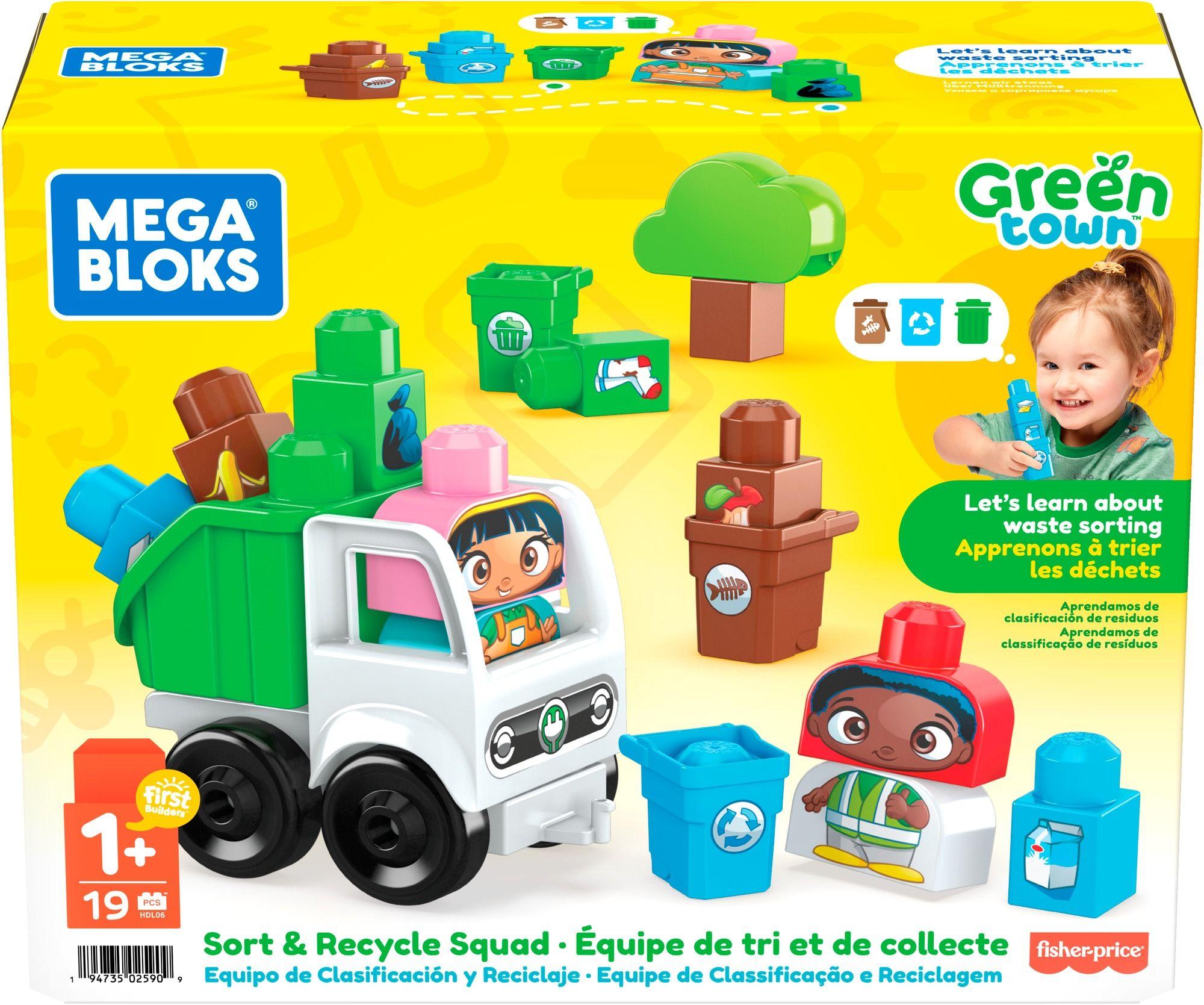 Mega Bloks Green Town Sort & Recycle Squad