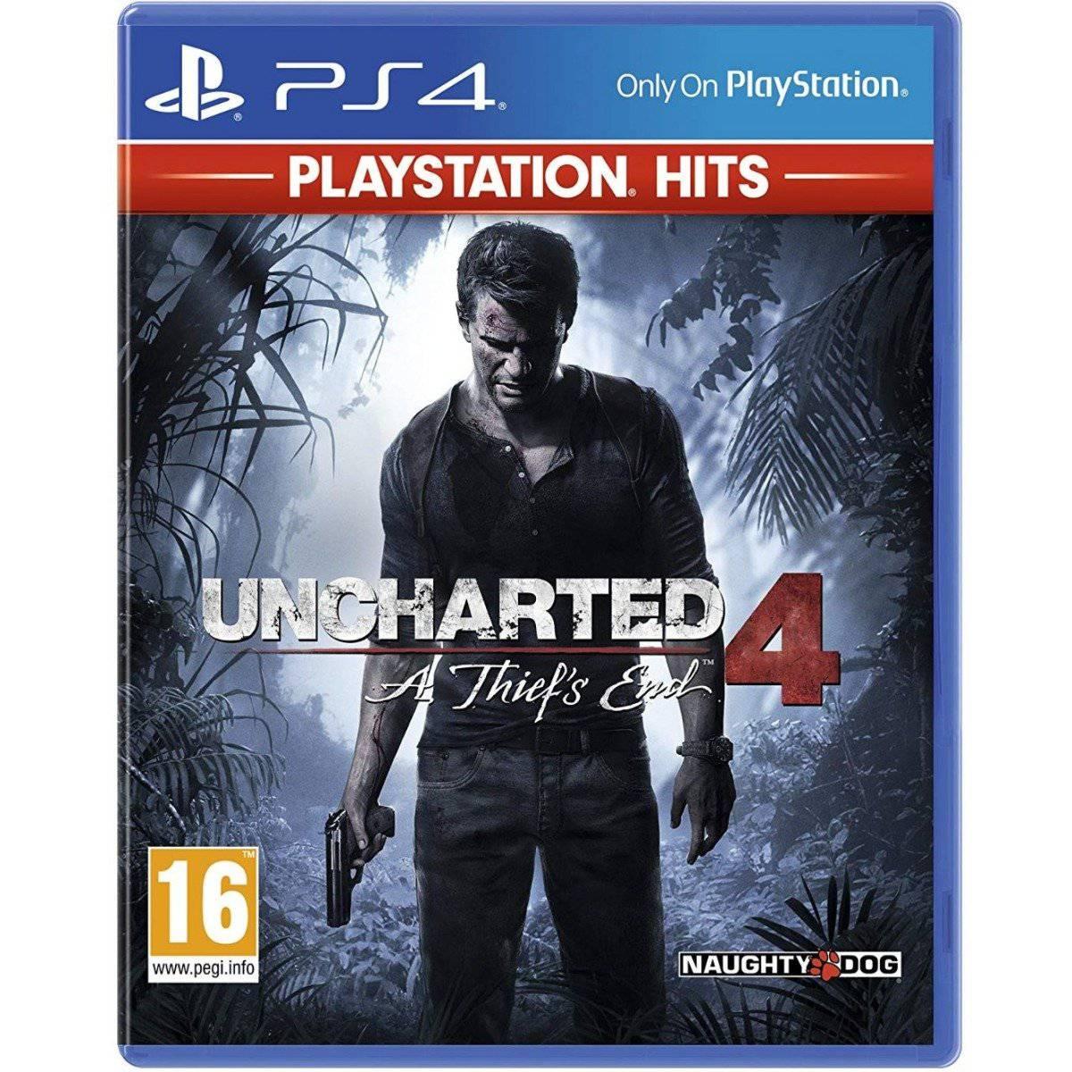 Uncharted 4 A Thief's End (Playstation Hits) (PS4) - Gadget Station