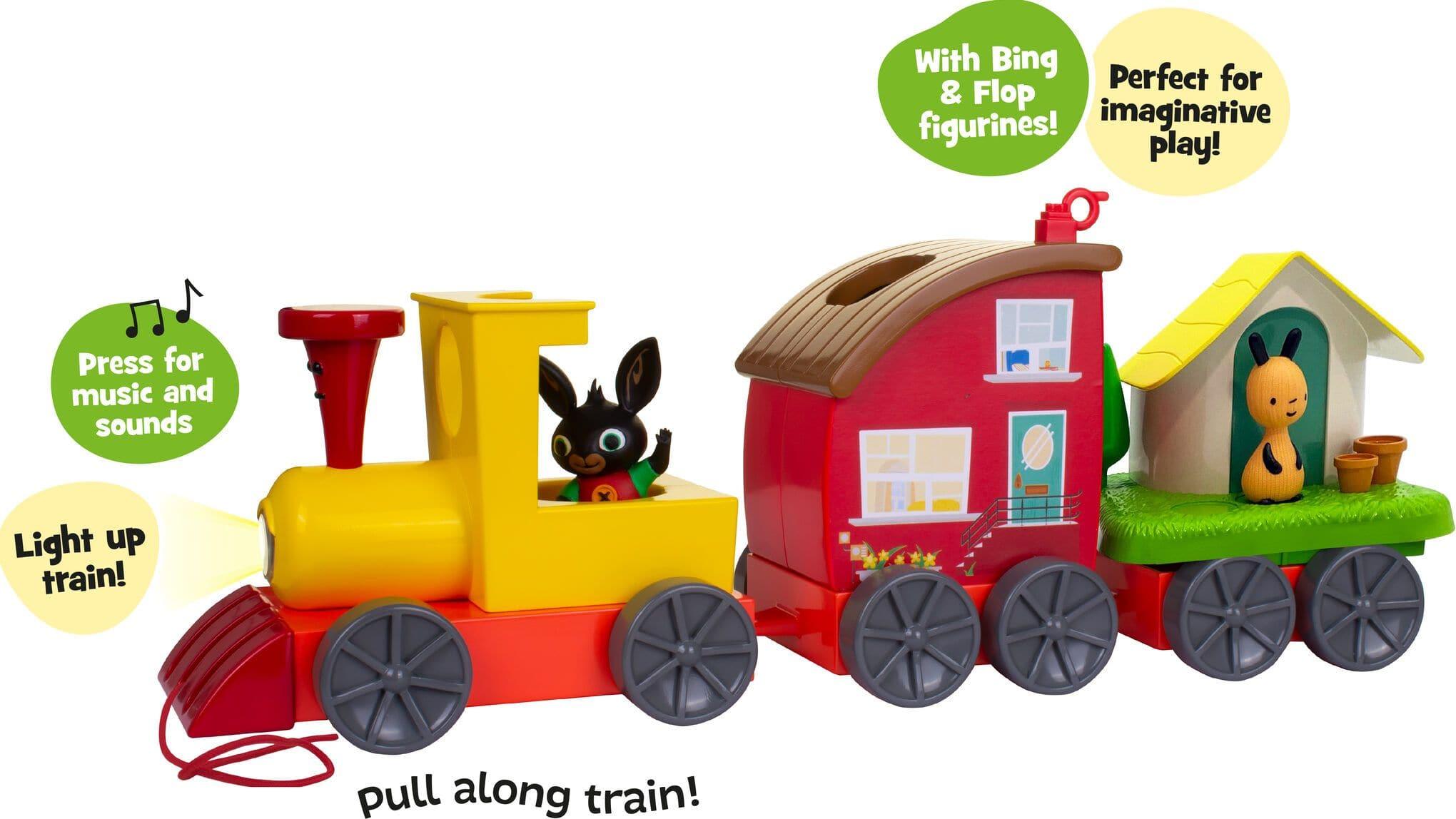 Bing's Lights and Sounds Train with Mini Playsets