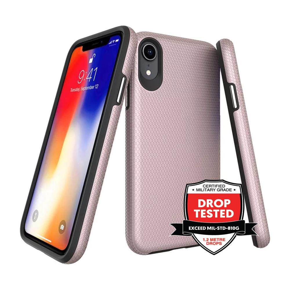 ProGrip Case Cover for Apple iPhone XR Rose Gold