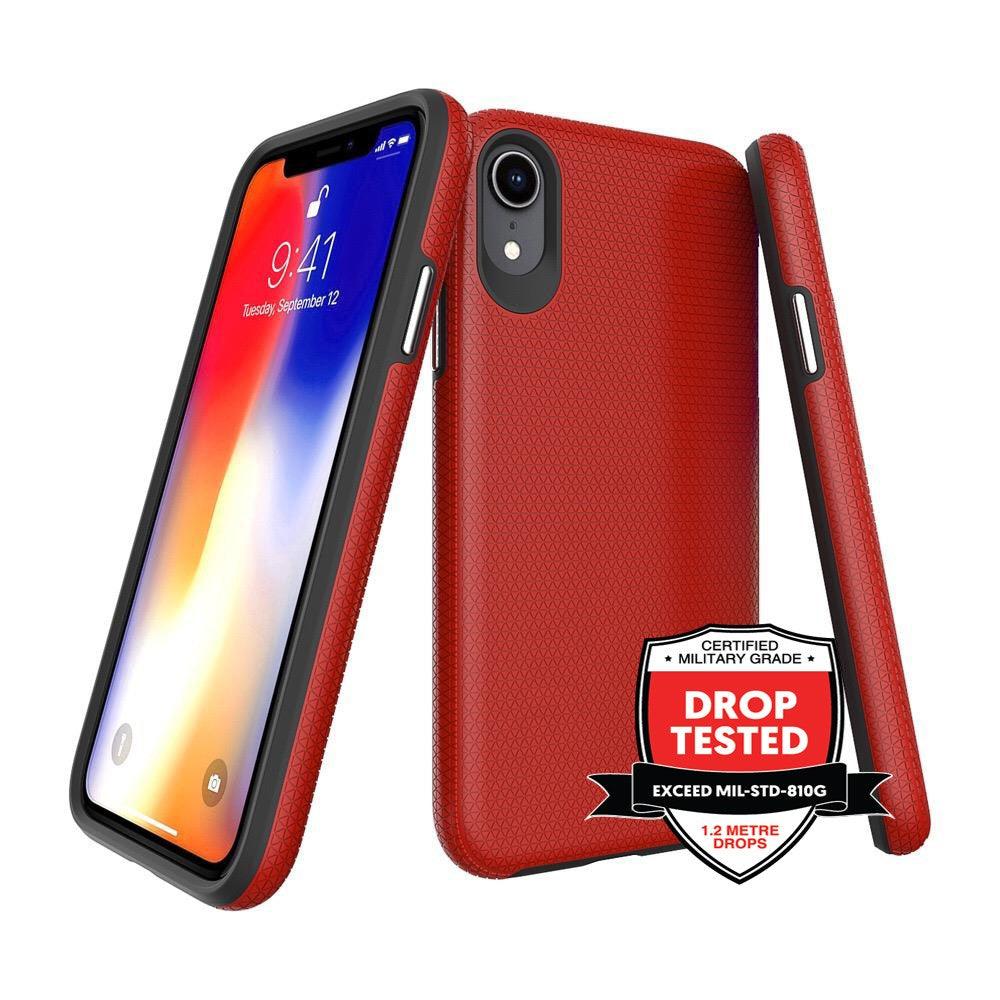 ProGrip Case Cover for Apple iPhone XR Red