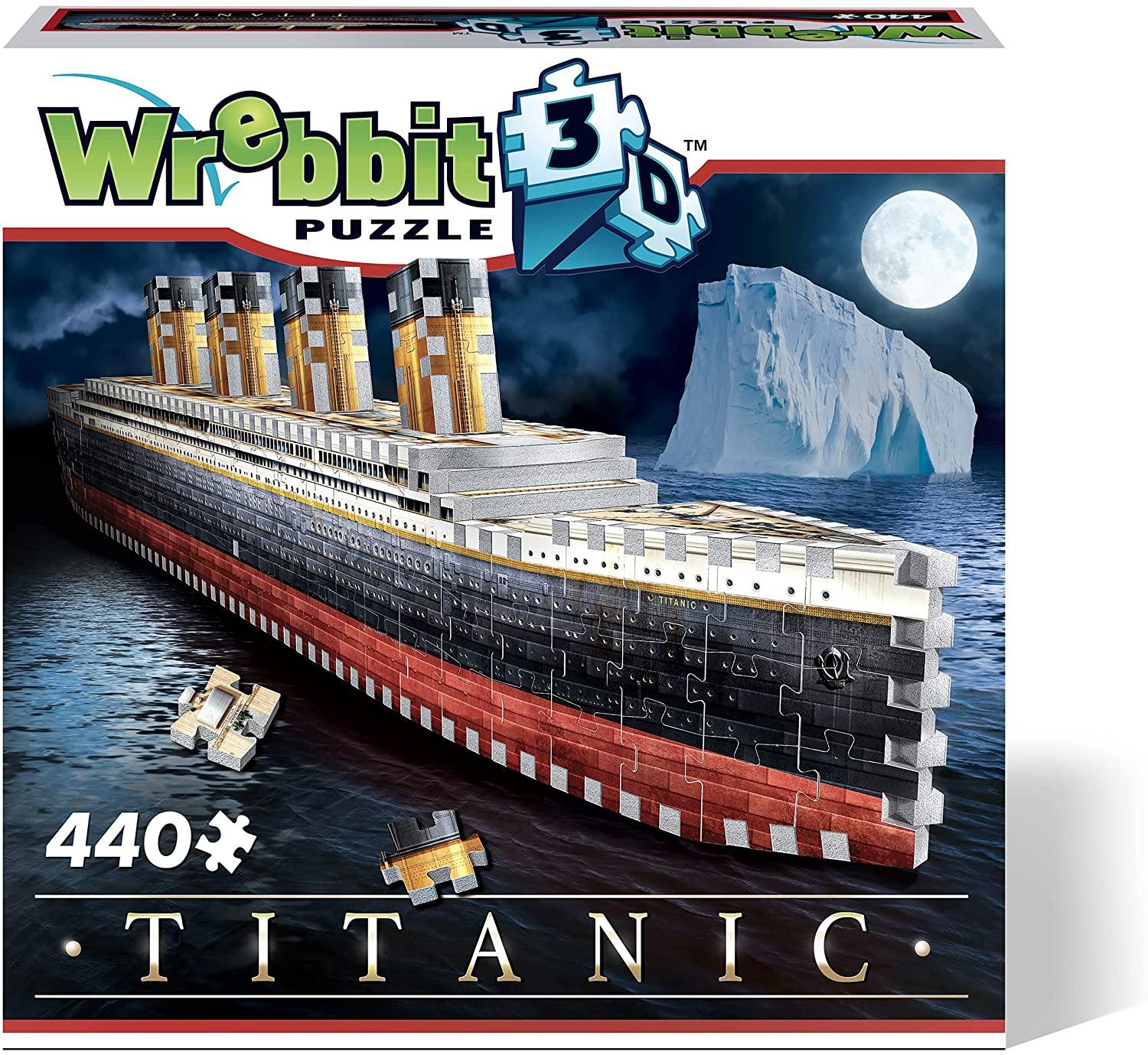 Wrebbit 3D Puzzle Titanic 440pc